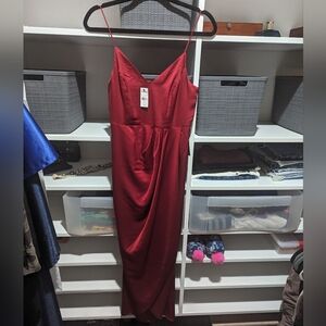 NWT Express satin dress 4